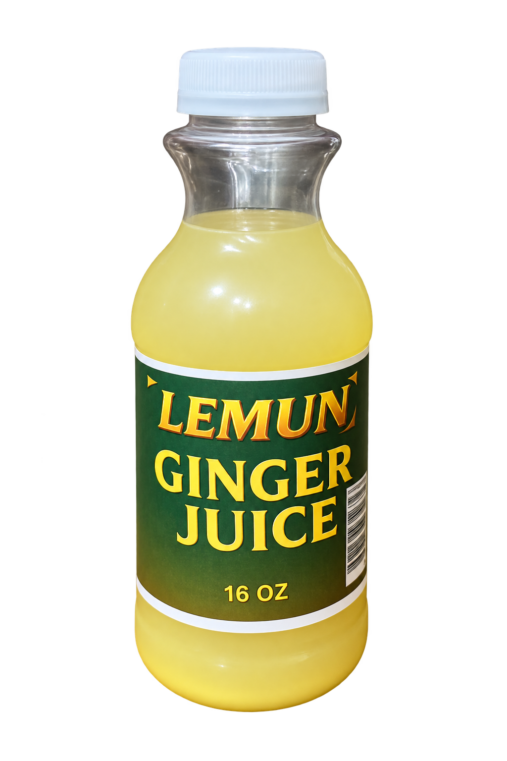 Ginger Juice, Lemun 16 oz bottle